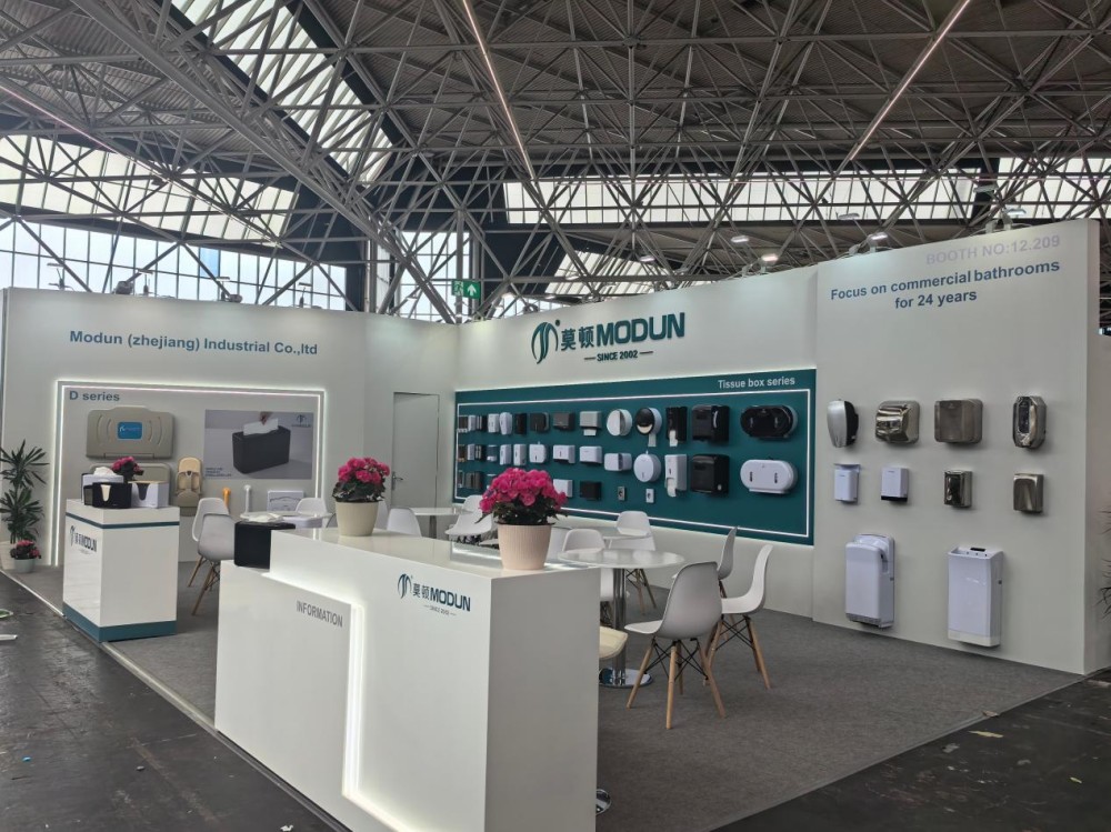 MODUN revient à Interclean Amsterdam 2026 pour dévoiler une nouvelle série de sèche-mains à grande vitesse ECO
