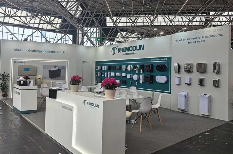 MODUN revient &agrave; Interclean Amsterdam 2026 pour d&eacute;voiler une nouvelle s&eacute;rie de s&egrave;che-mains &agrave; grande vitesse ECO