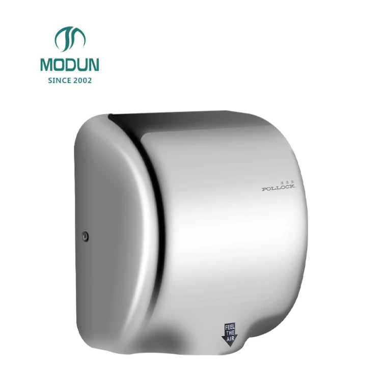 MODUN M-9999 MIRROR S&egrave;che-mains &agrave; jet &agrave; haute vitesse 1200W S&egrave;che-mains commercial en acier inoxydable 304
